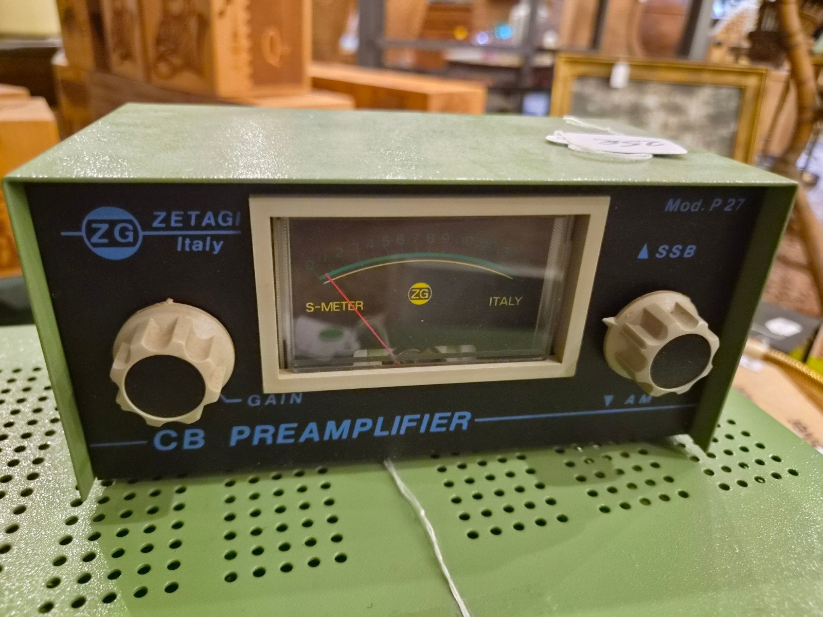 Zetagi P27 CB Preamplifier – Mod. P27 – Vintage 27MC Accesso, Télécoms, Émetteurs & Récepteurs, Enlèvement, ., ., .