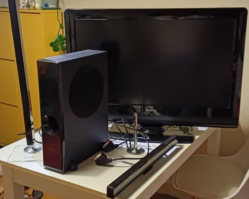 Tv 'Hisense' en soundbar: home theater system HT- SL 70, Enlèvement, Barre de son
