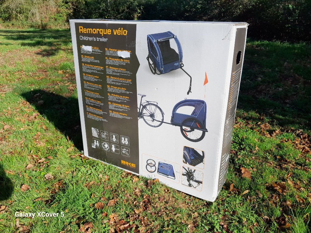 Remorque Vélo Décathlon, Ophalen, Nieuw, Kinderkar, 20 tot 40 kg