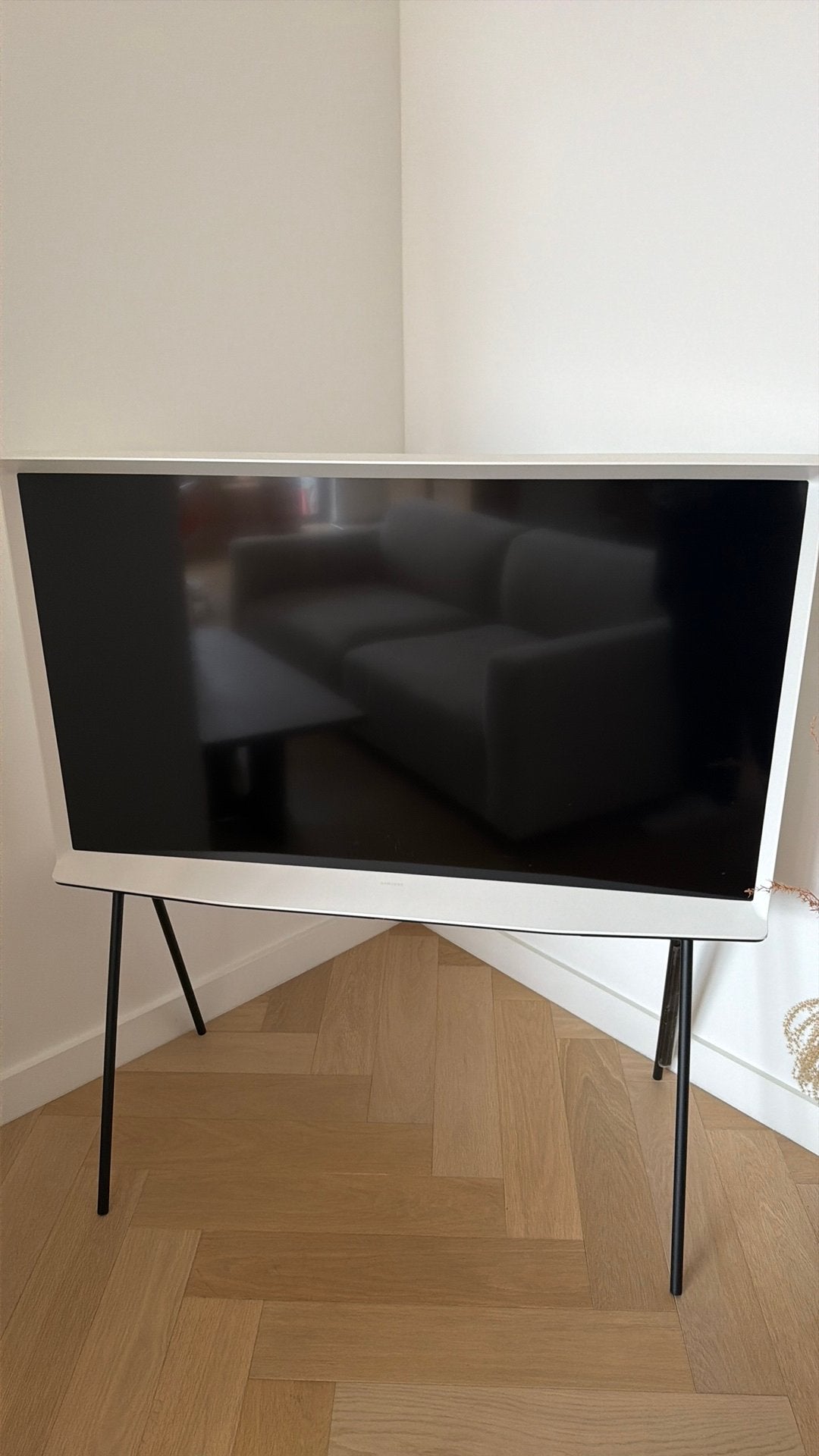 TV Samsung The Serif QLED 49”, TV, Hi-fi & Vidéo, QLED, 40 à 60 cm, Comme neuf, Enlèvement