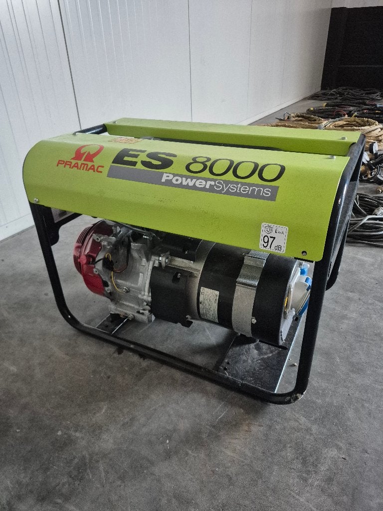 Pramac ES8000 2025(generator), 5 à 10 kVA, Réduction de bruit, Comme neuf, Enlèvement