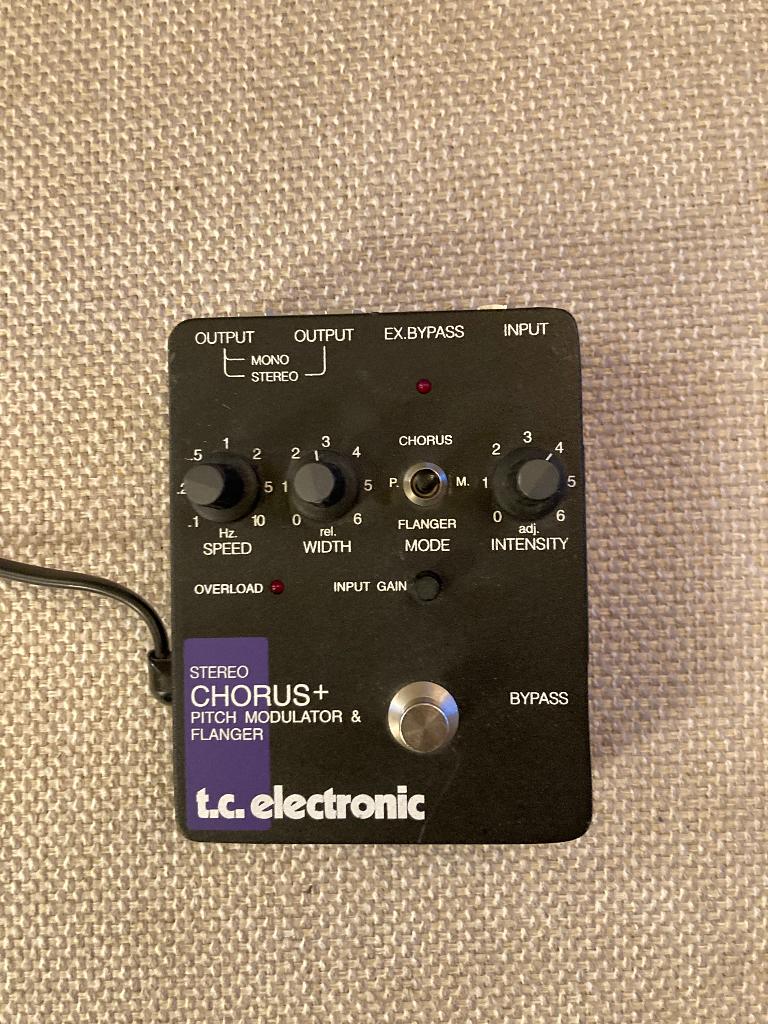 TC Electronic SCF Stereo Chorus Flanger, Muziek en Instrumenten, Ophalen of Verzenden, Zo goed als nieuw, Chorus