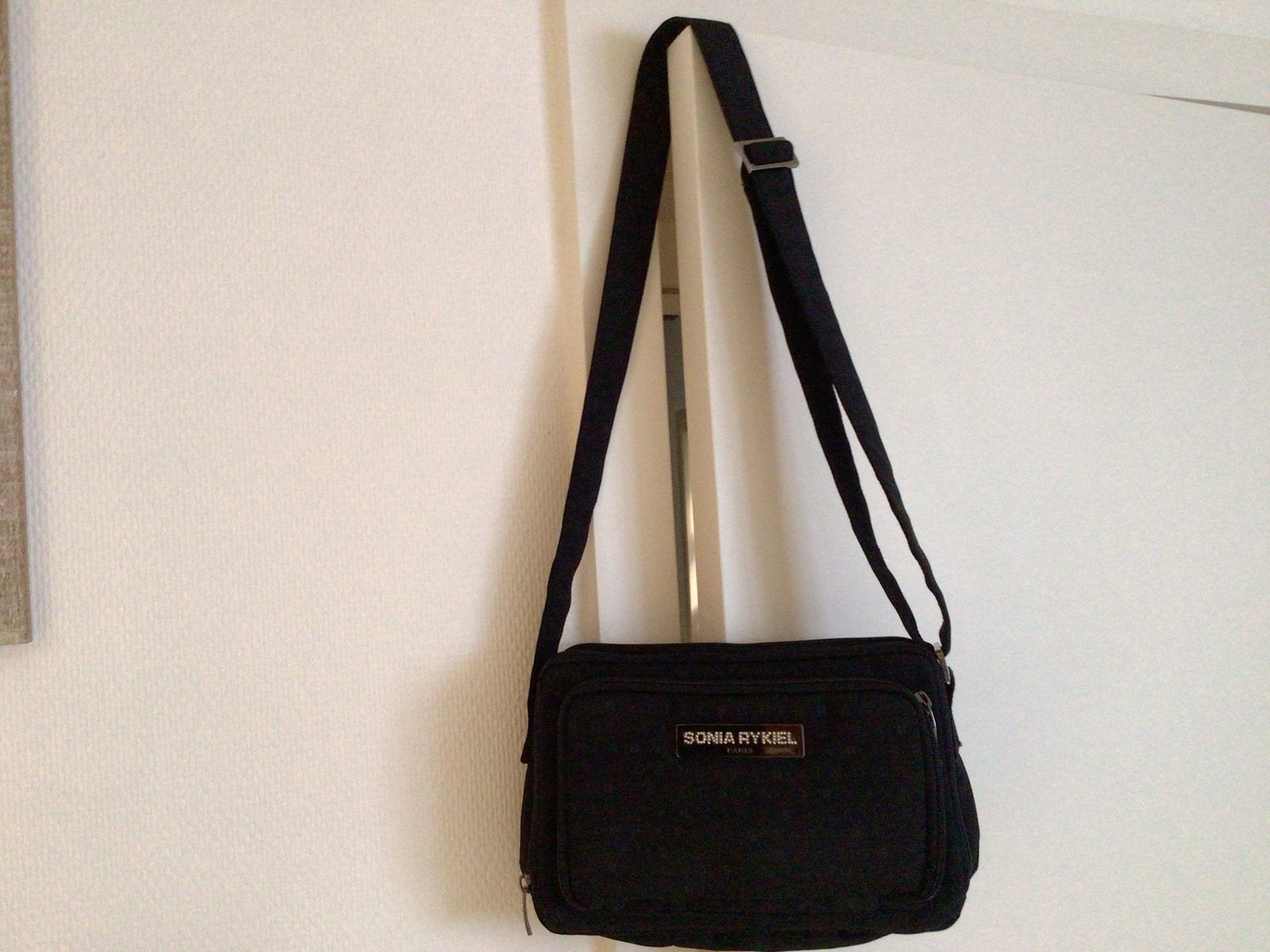 Sac à bandoulière Sonia Rykiel NOUVEAU, Enlèvement, Neuf, Noir, Sac à bandoulière