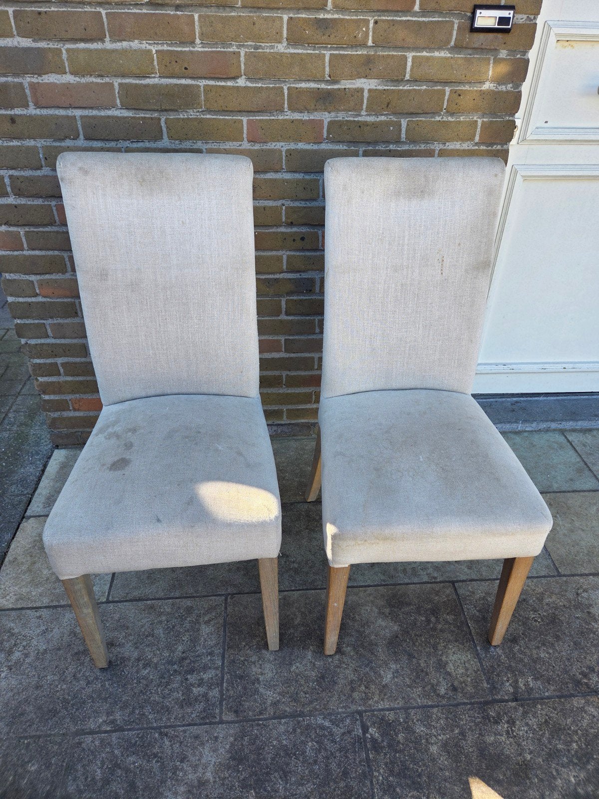Eetkamper stoelen gratis, Tuin en Terras, Ophalen