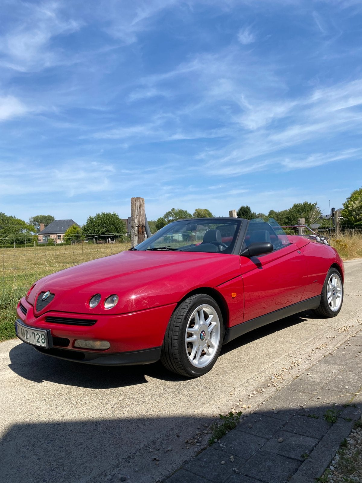 Alfa Romeo Spider 3.0 V6 1995 OLDTIMER, Autos, Achat, Entreprise, Spider