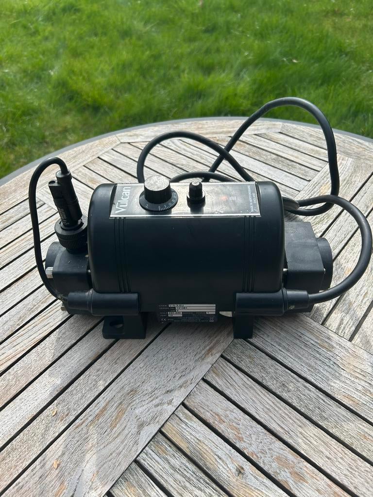Vulcan Nano splasher 3kw Elektrische heater, Ophalen of Verzenden, Zo goed als nieuw, Verwarming