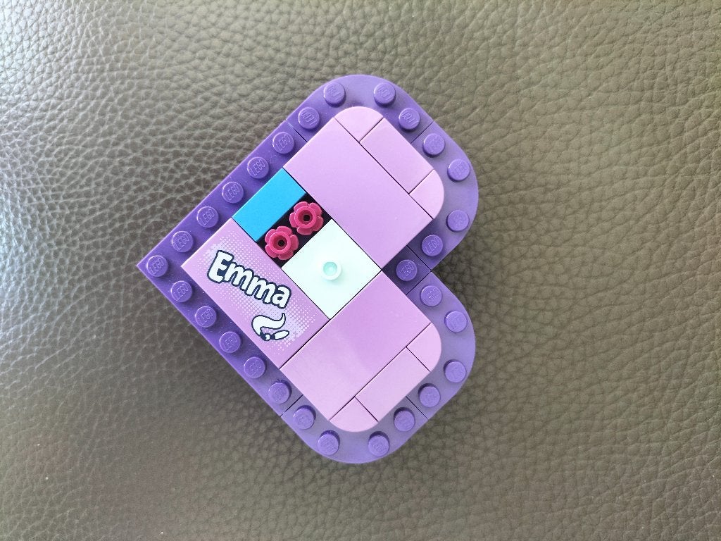 Lego friends set 41355 - Emma's heart box, Ophalen, Lego, Zo goed als nieuw, Complete set