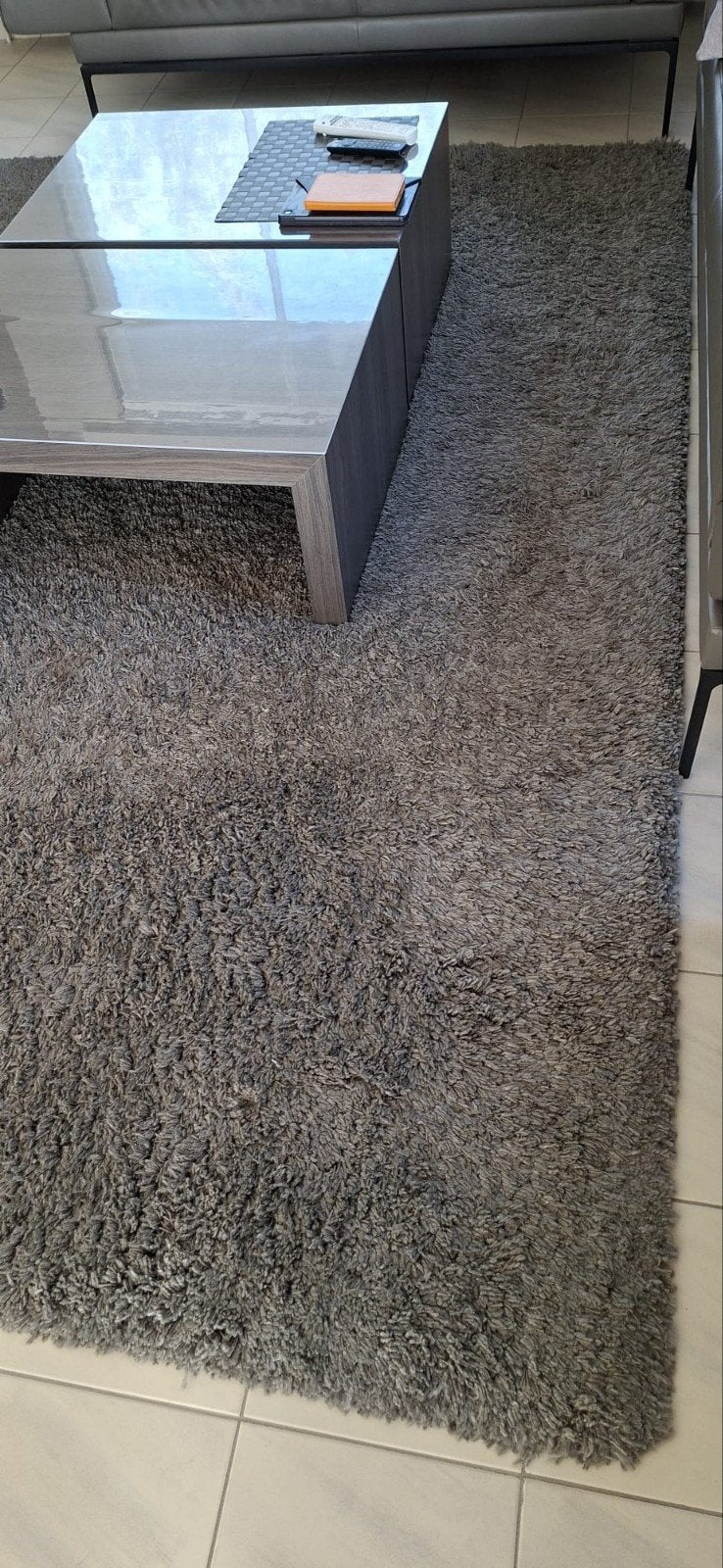 tapijt, Ophalen, Gebruikt, Bruin, 200 cm of meer