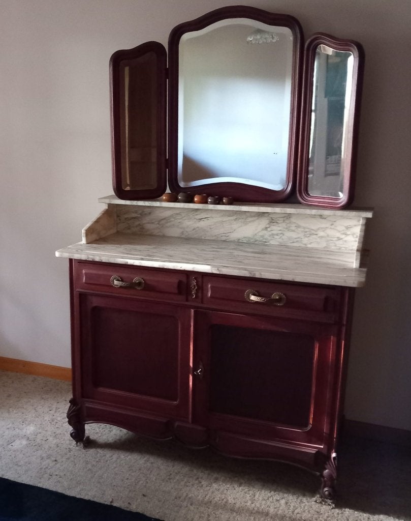 Mooie commode met spiegel, Ophalen