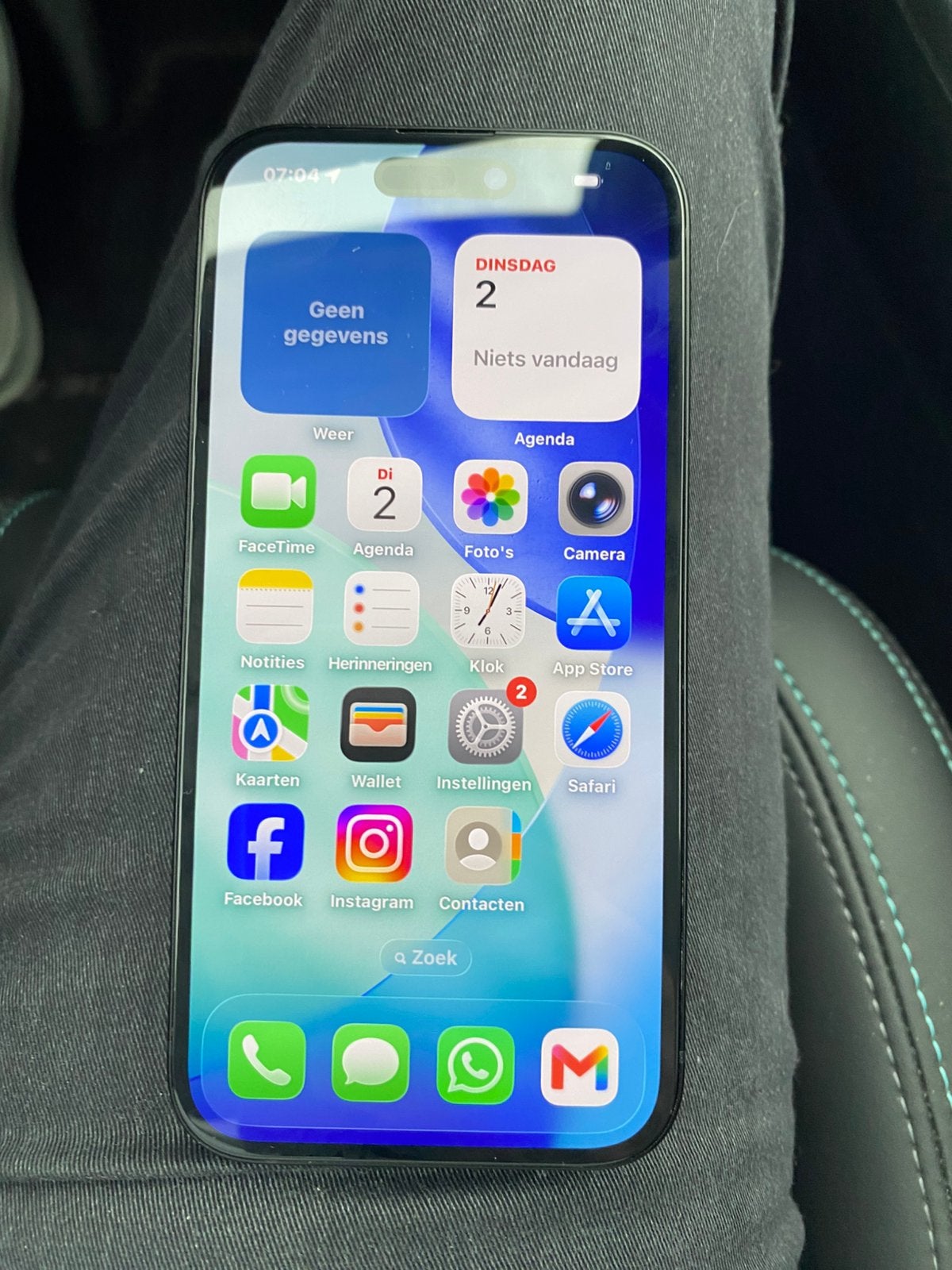 Te koop mooie iphone 15 256 g, Enlèvement, Comme neuf, IPhone 15