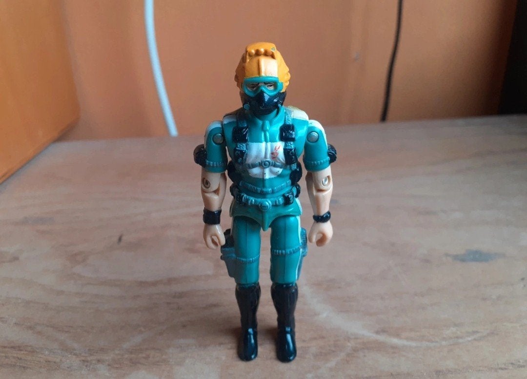 Gi joe gijoe wet suit figuur vintage 80s, Envoi, Utilisé