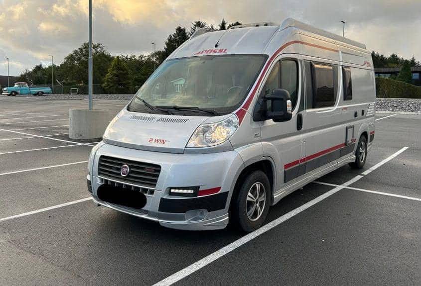 PÖSSL 2-WIN STYLE – FIAT 3.0 180 CH, Caravanes & Camping, Porte moustiquaire, Diesel, Automatique, Chauffage électrique