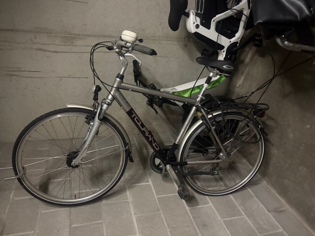 Herenfiets Tourano. (zo goed als nieuw), Ophalen, Zo goed als nieuw, Overige merken, Versnellingen
