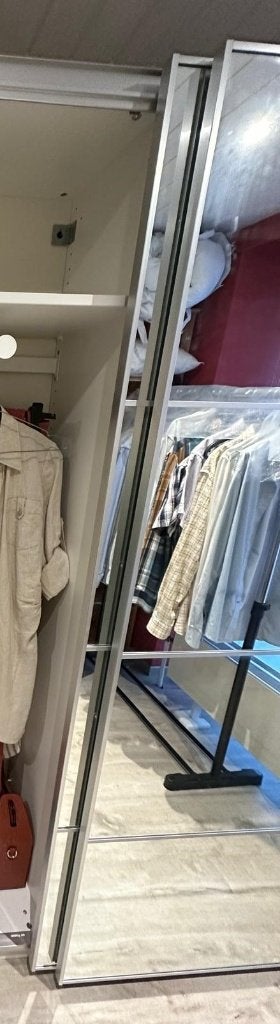 4 Pax glazen schuifdeuren, Huis en Inrichting, Kasten | Kleerkasten, Ophalen, 50 tot 100 cm, 150 tot 200 cm, Glas