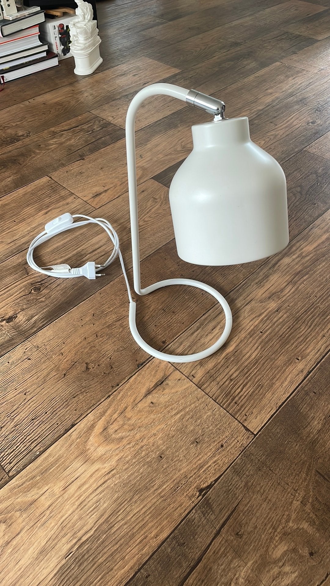 2 lampes Hema blanches, Enlèvement, Comme neuf