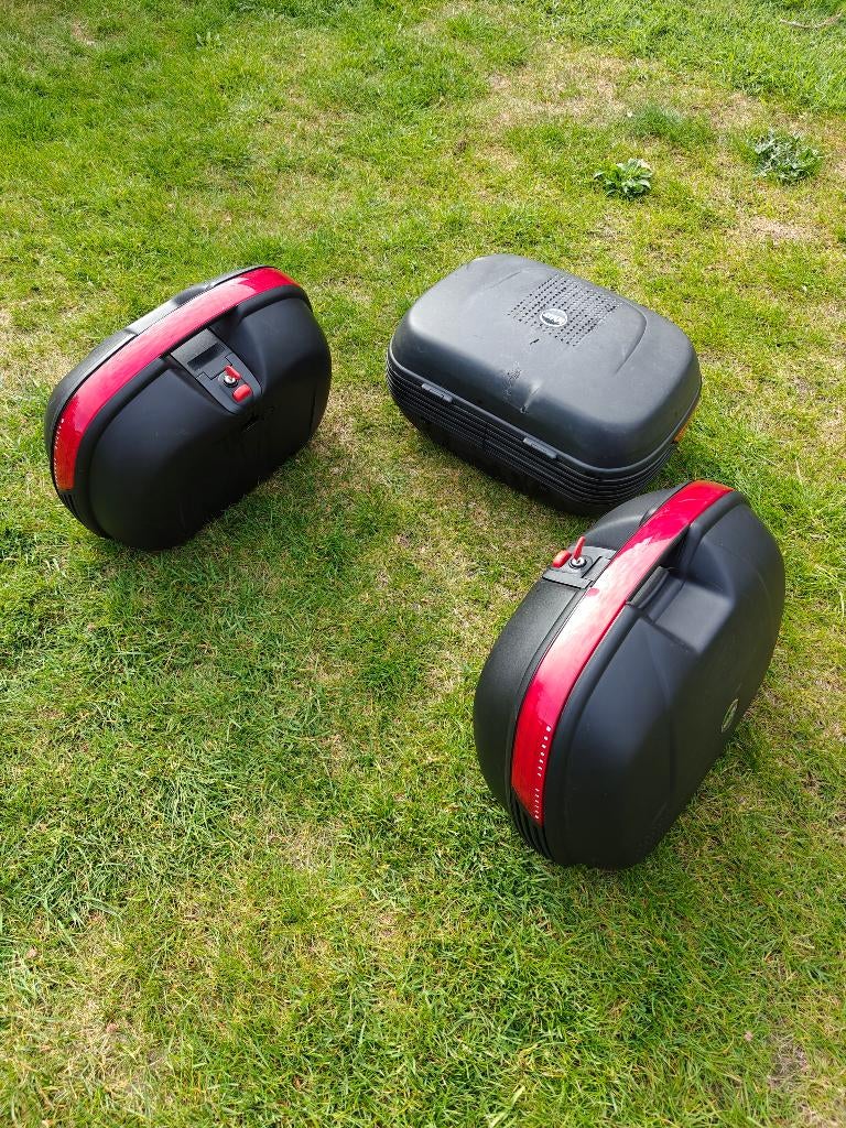 Moto koffers Givi, Ophalen, Gebruikt