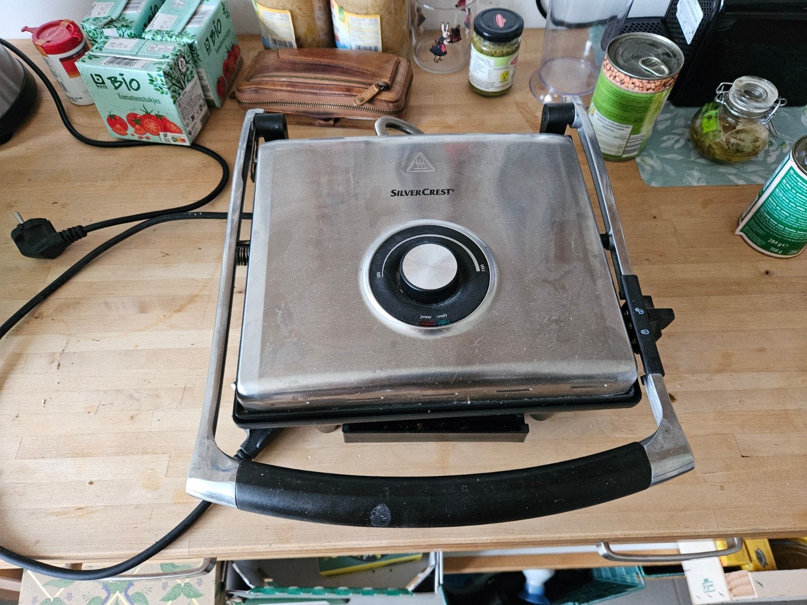 Contactgrill - 2000 watt, Elektronische apparatuur, Ophalen, Gebruikt