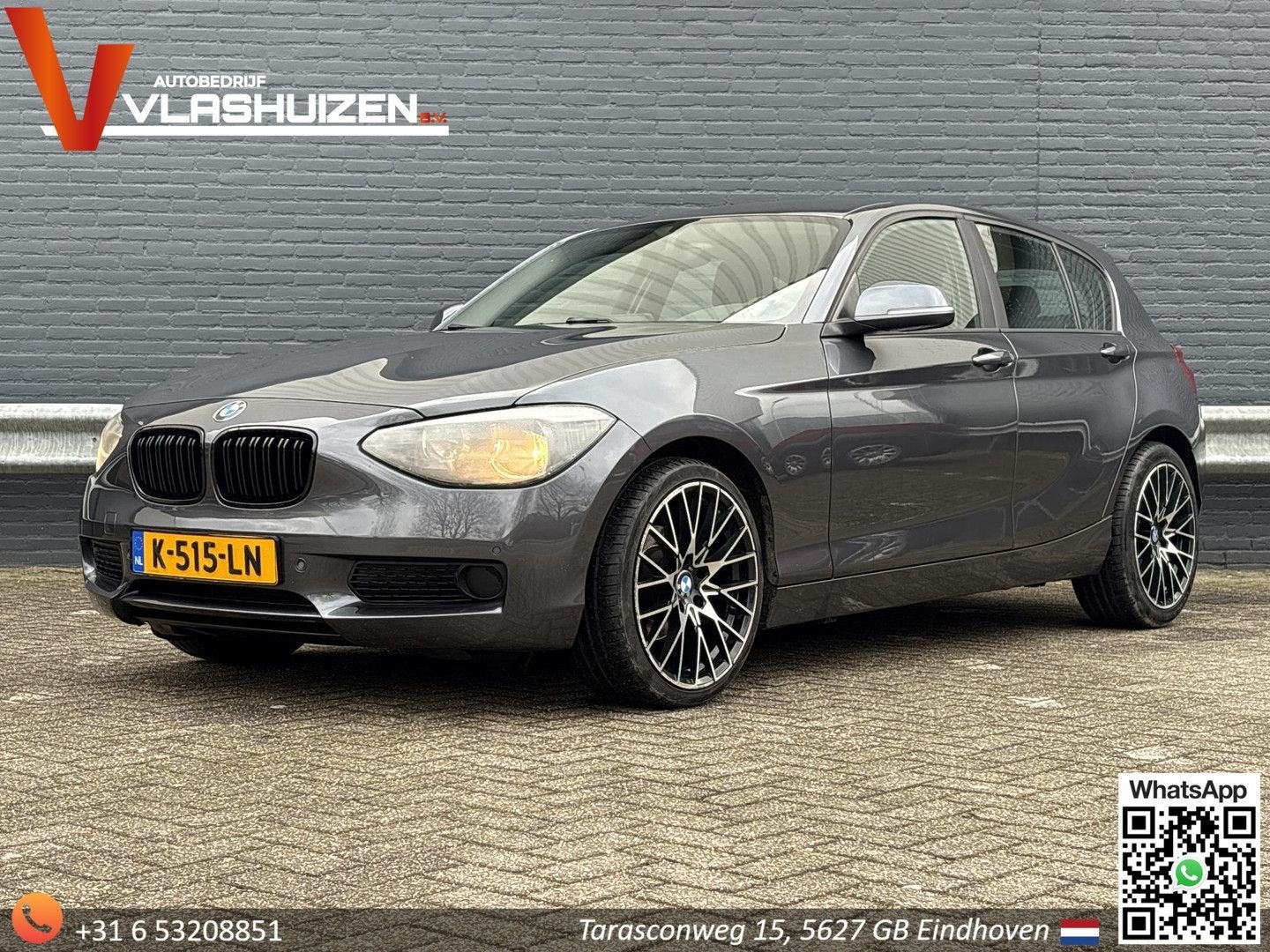 BMW 114 1-serie 114i EDE | 5 Drs | Navi | Airco | Cruise | P, Autos, BMW, Entreprise, Série 1, ABS, Airbags, Air conditionné, Alarme