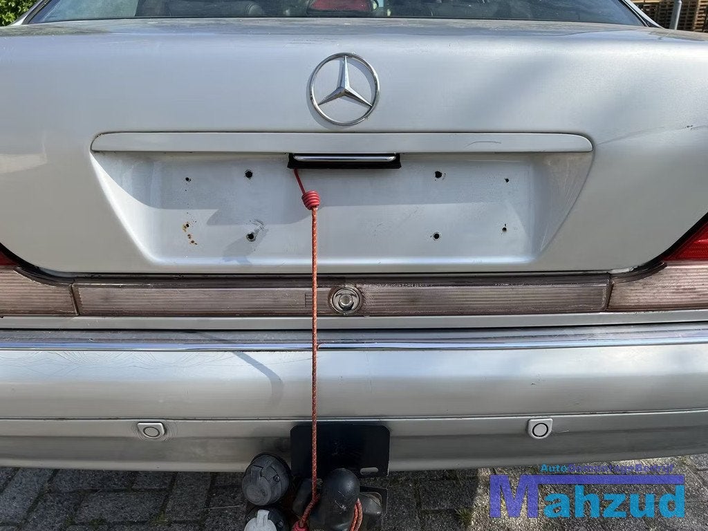 MERCEDES S KLASSE W140 Zilver reflector achter midden 1991-1, Auto-onderdelen, Verlichting, Mercedes-Benz, Gebruikt