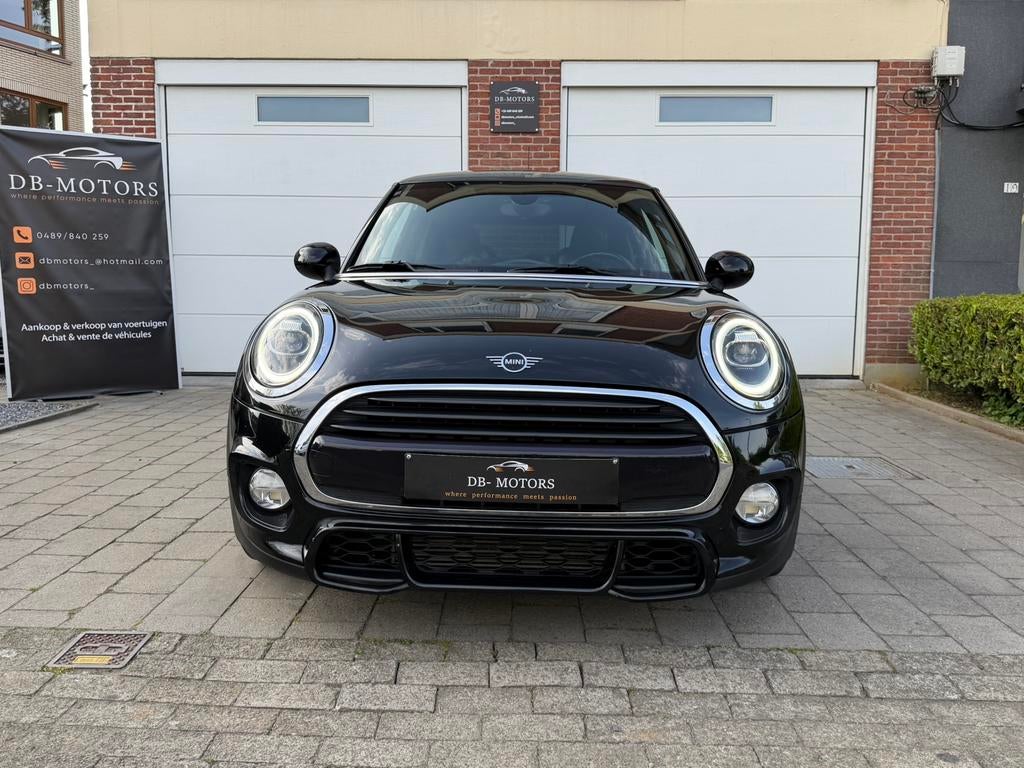Mini Cooper JCW 1.5i 07/2018 78.500km (136pk), Auto's, Euro 6, Zwart, Bedrijf, Cooper