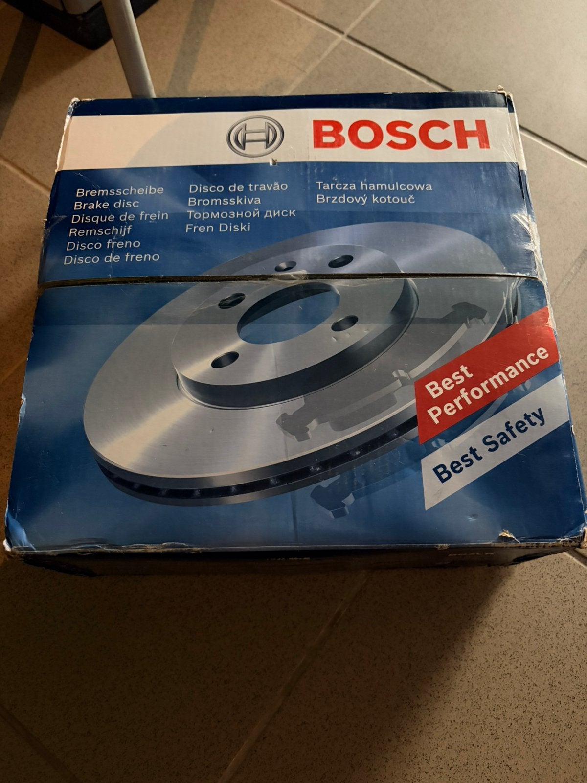 2 diques de freins bosh, Ophalen, Nieuw, Volkswagen