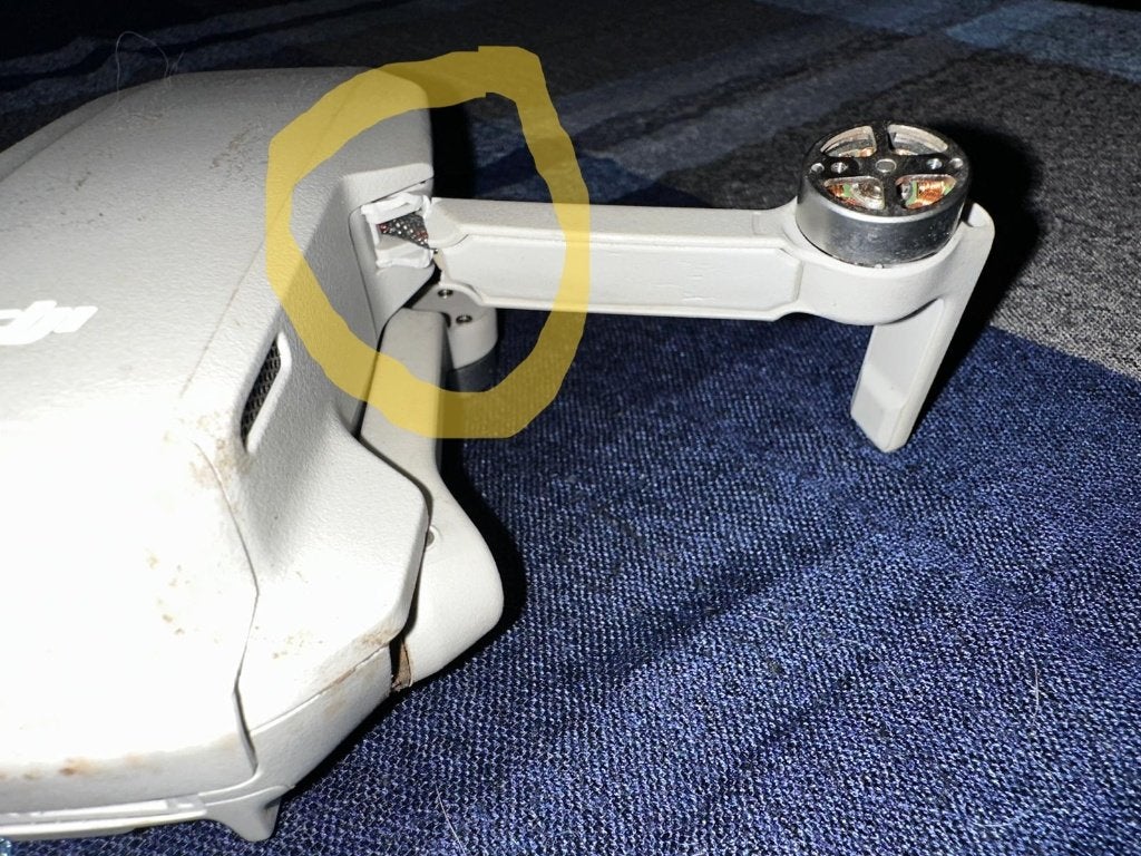 DJI Mini Drone ONDERDELEN, Drone avec caméra, Moins de 250 g, Utilisé, Qualité standard