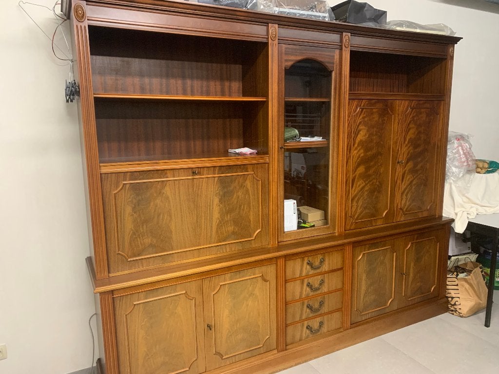 wandkast en tv-kast, Ophalen