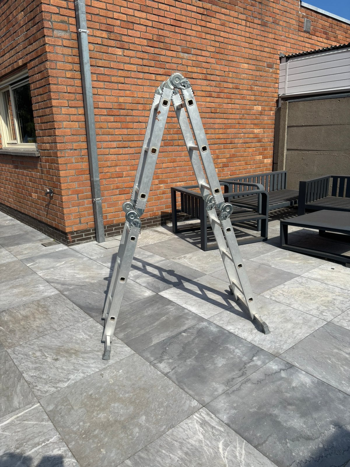 Vouwladder te koop, Ophalen