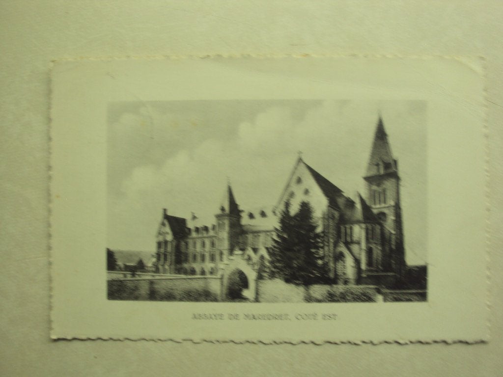56410 - ABBAYE DE MAREDRET - COTE EST - ZIE 2 FOTO'S, Collections, Envoi
