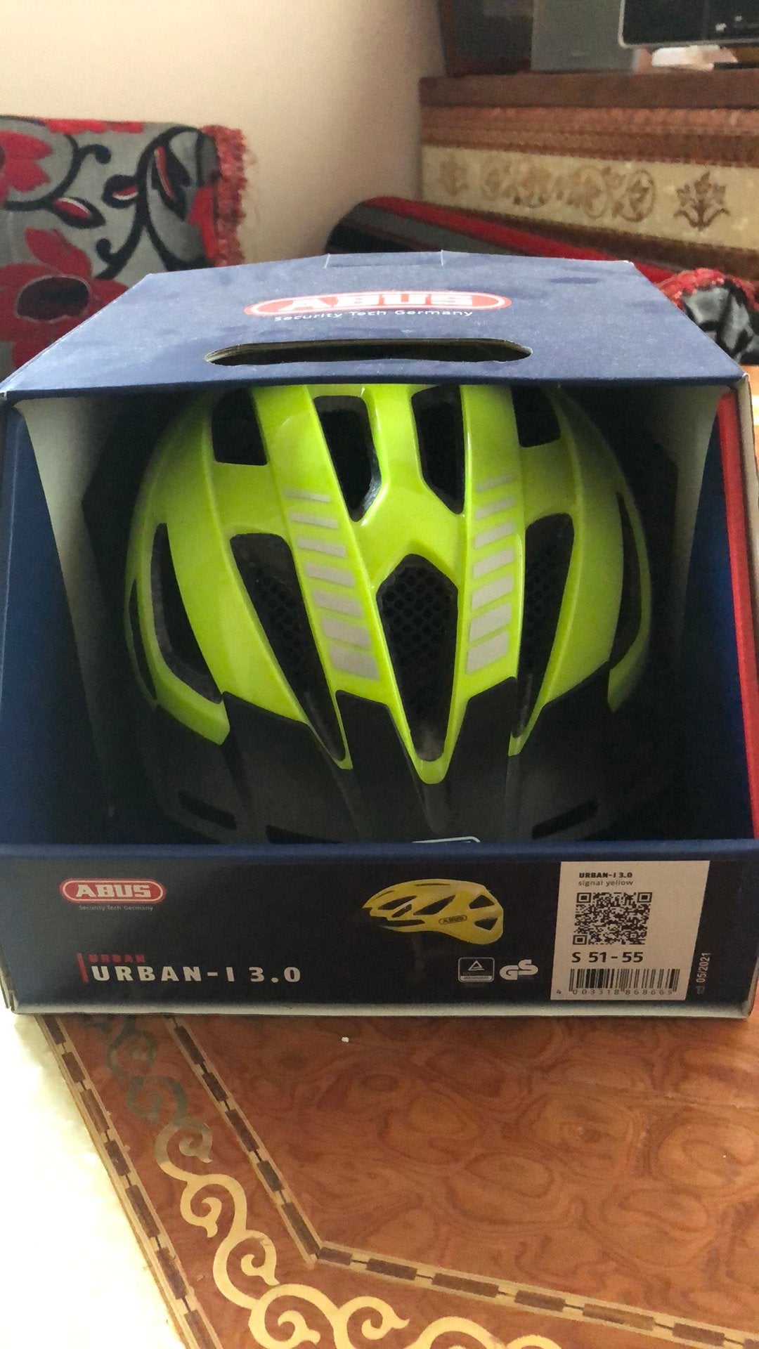 ABUS fietshelm, Ophalen, Zo goed als nieuw, S, Heer of Dame