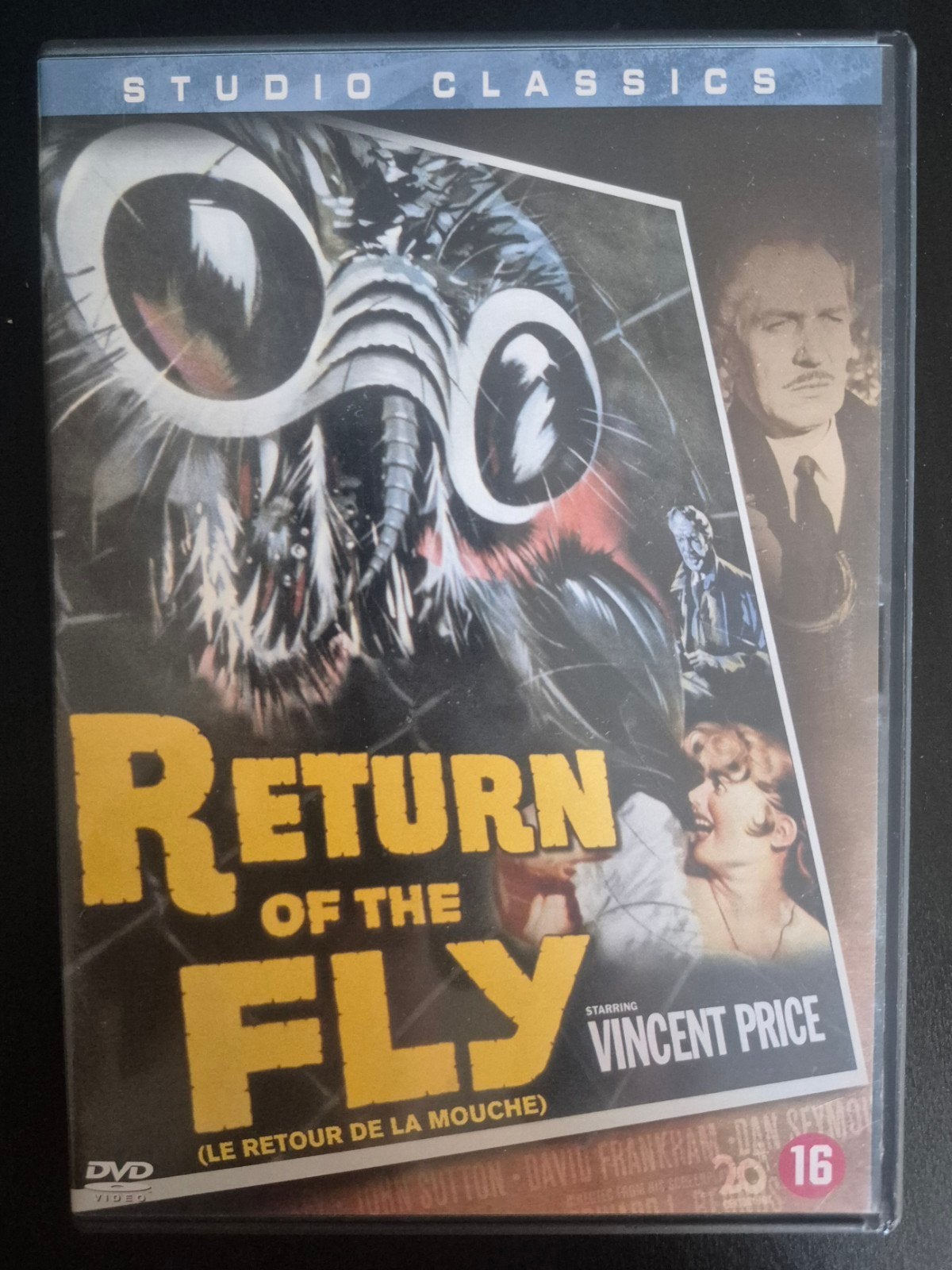 DVD De terugkeer van de zwarte vlieg (Vincent Price), Games en Spelcomputers, Games | Sony PlayStation 3, Ophalen of Verzenden