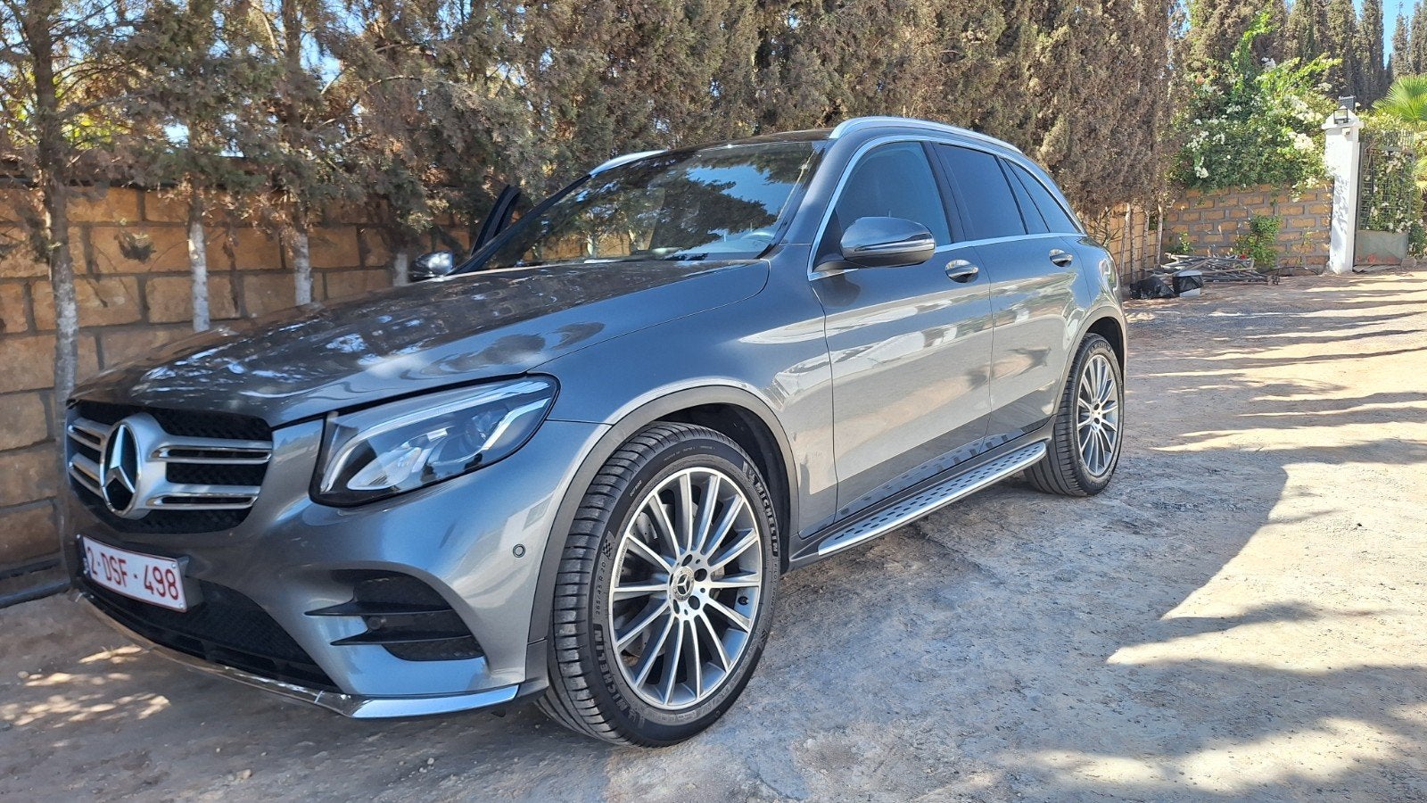 ​Mercedes-Benz GLC 220d AMG Line 4MATIC - 2018 - KEYLESS - T, Auto's, Automaat, 4 cilinders, GLC, SUV of Terreinwagen