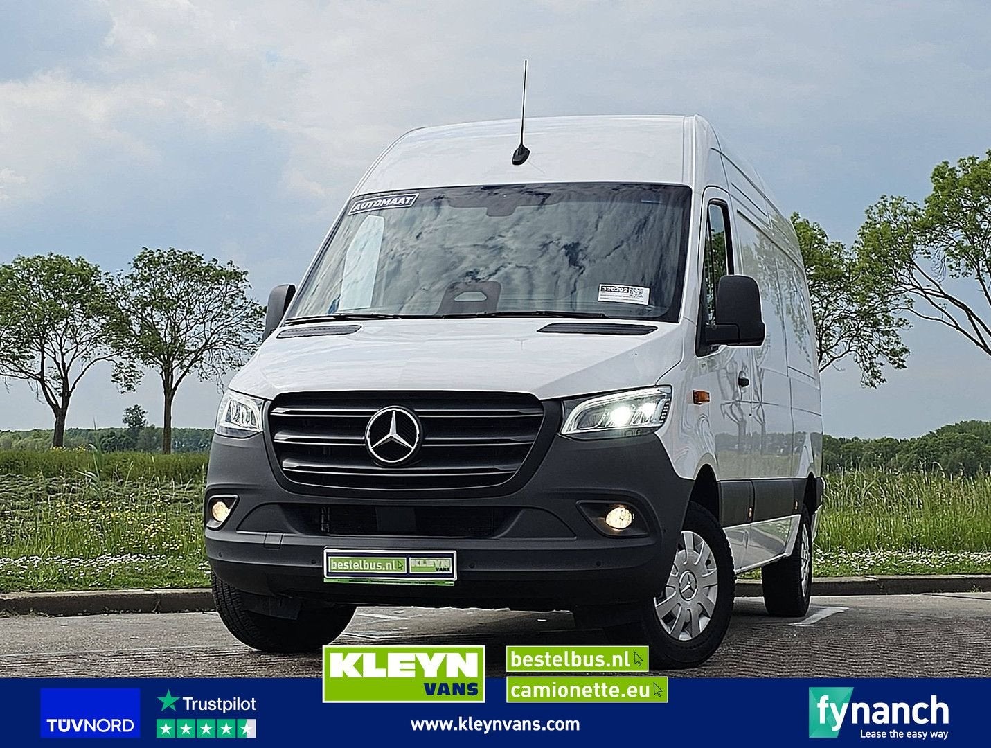 Mercedes-Benz SPRINTER 317 L2H2 LED Mbux10, Automaat, Wit, Mercedes-Benz, Bedrijf