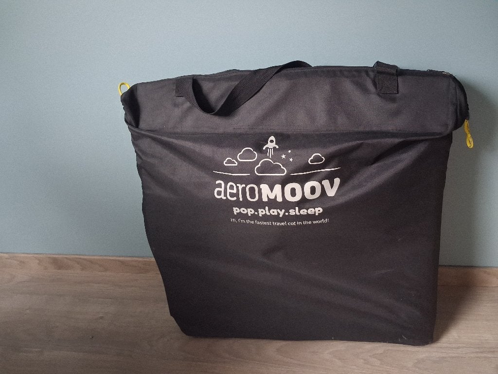 Aeromoov reisbed, Ophalen, Reisbedje