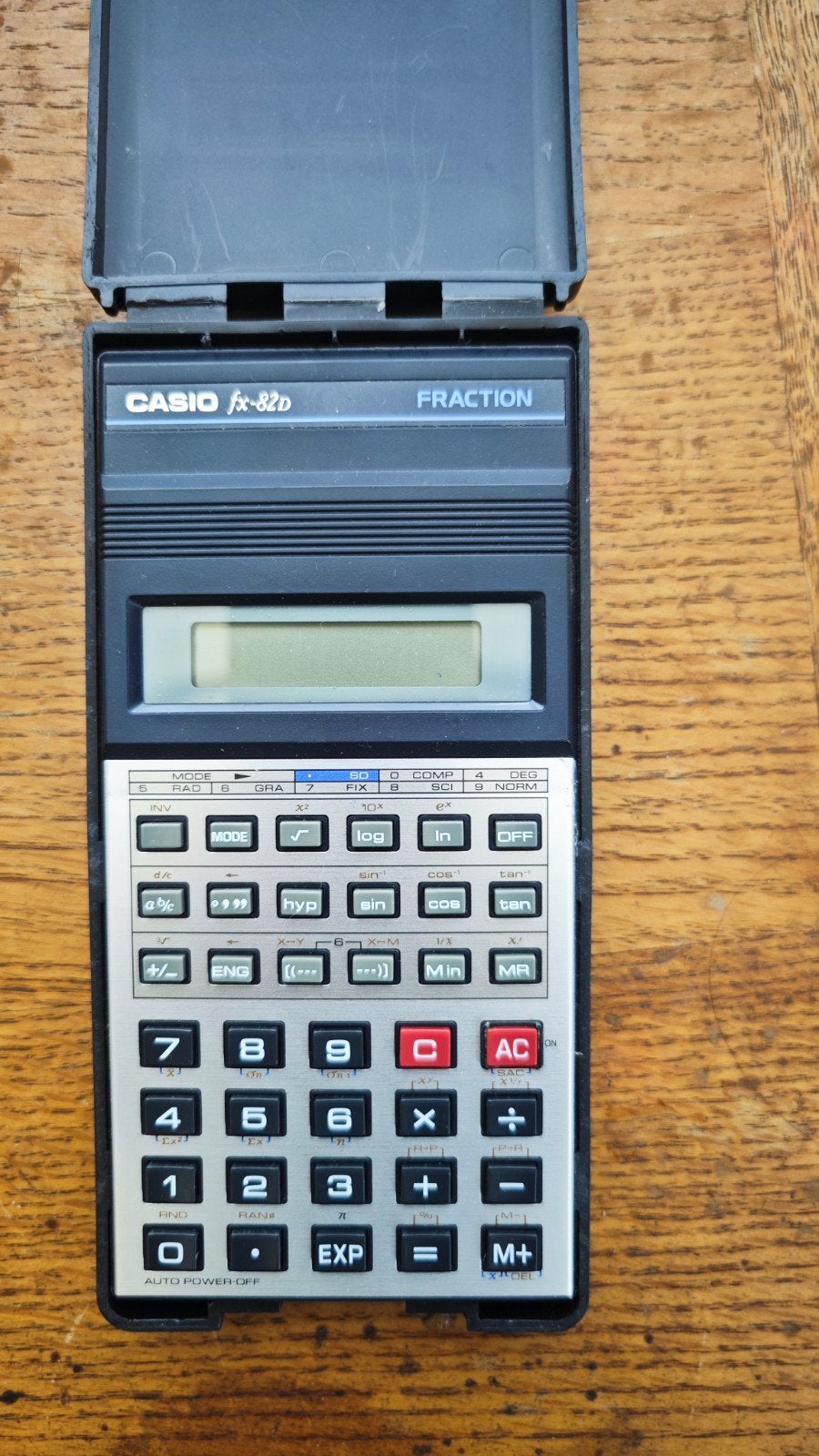 vintage casio fx82d, Enlèvement