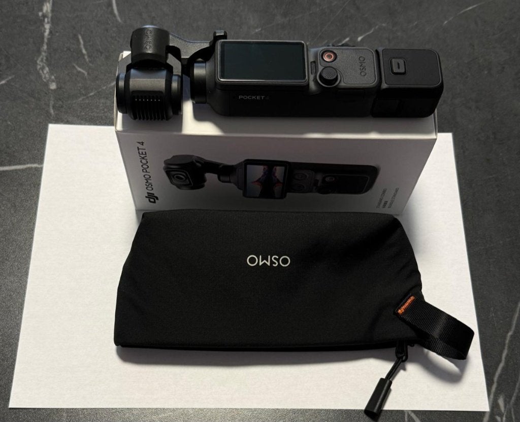 ACTION CAM DJI OSMO POCKET 4, Enlèvement, Comme neuf, Autres marques