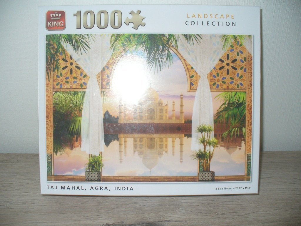 Nieuw!! Puzzel 1000 stuks Taj Mahal, Ophalen of Verzenden, 500 t/m 1500 stukjes, Nieuw, Legpuzzel