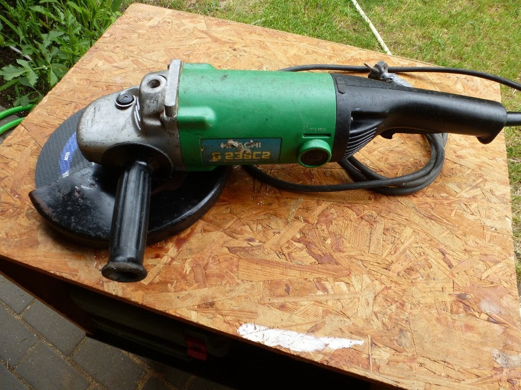 Slijpschijf, Doe-het-zelf en Bouw, Gereedschap | Slijpmachines, Ophalen, Gebruikt, 1000 watt of meer, Haakse handslijpmachine