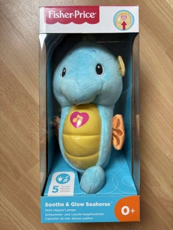 Fisher-price scoothe & glow seahorse., Enfants & Bébés, Jouets | Fisher-Price, Enlèvement ou Envoi, Comme neuf, Set de jeu, Avec lumière