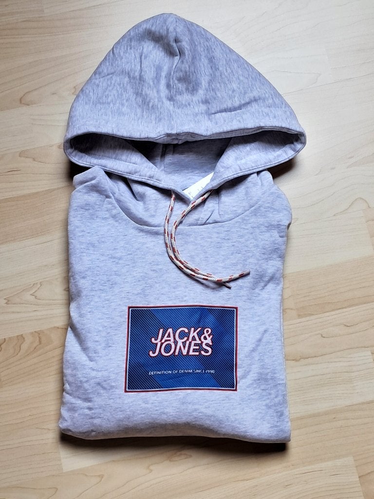 Nieuwe hoodie Jack & Jones. Maat XL., Kleding | Heren, Truien en Vesten, Jack  jones, Ophalen of Verzenden, Grijs, Maat 56/58 (XL)