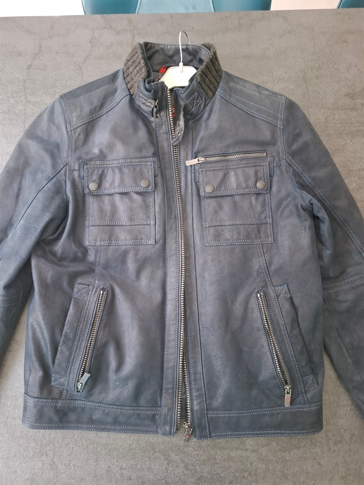 veste en daim, Kleding | Heren, Ophalen, Zo goed als nieuw, Dnr, Maat 48/50 (M)