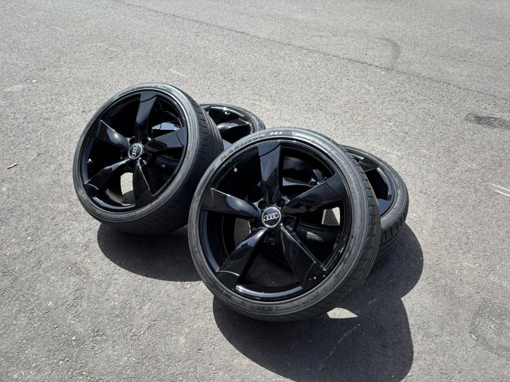 Audi rotor 19inch 5x112 velgen met banden, Ophalen