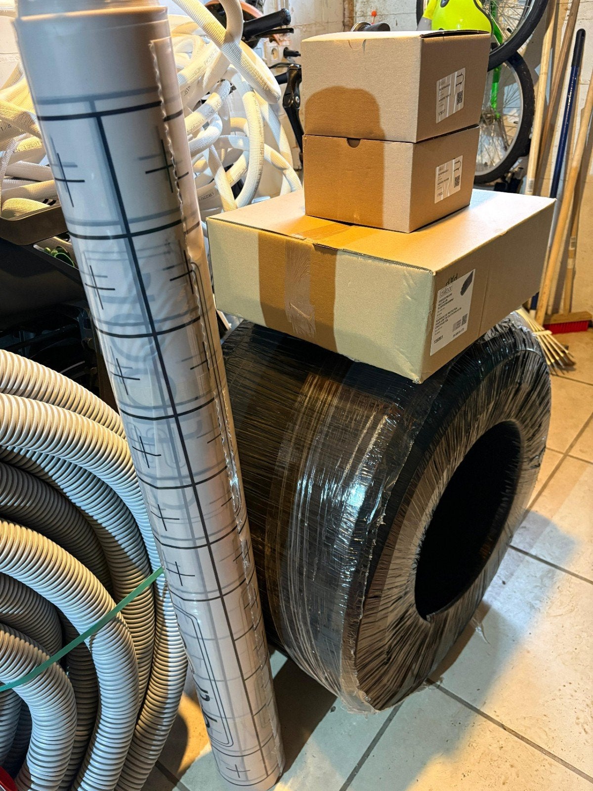 alpex voor vloerverwarming D-Floor + toebehoren, Doe-het-zelf en Bouw, Verwarming en Radiatoren, Ophalen