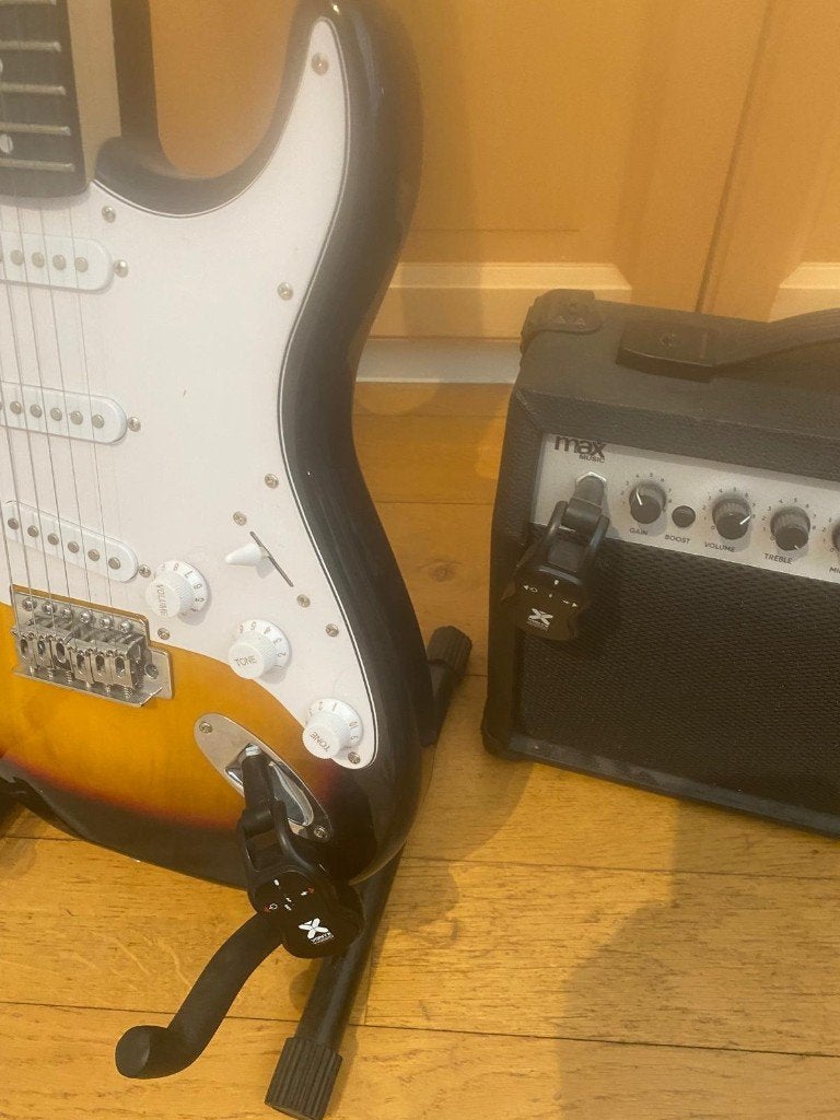 Elektrische gitaar (volledige kit), Nieuw, Met versterker, Solid body, Ophalen