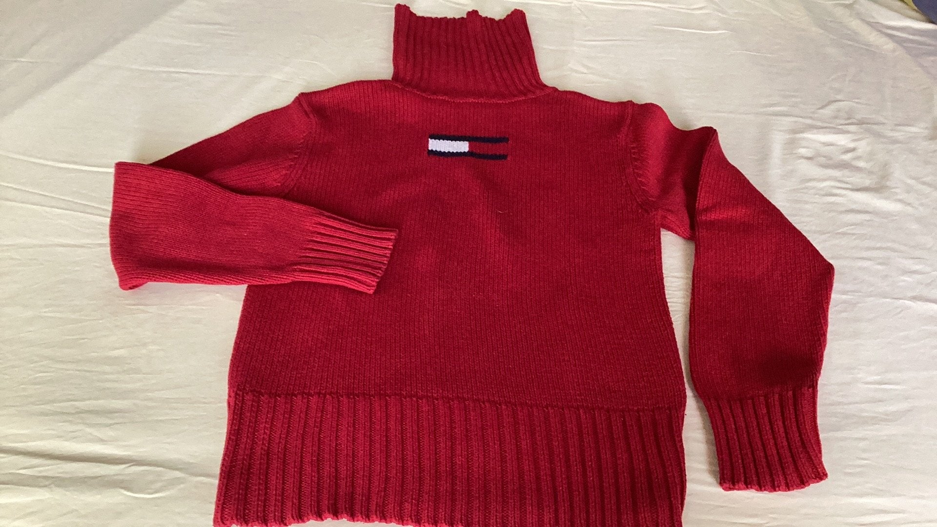 Toffe trui hoge col TOMMY HILFIGER.  L, Ophalen, Zo goed als nieuw
