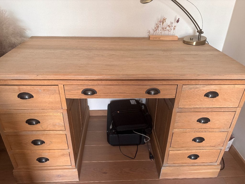 Bureau, Maison & Meubles, Bureaux, Bureau d'ordinateur, 73 cm, Avec tiroirs, Comme neuf