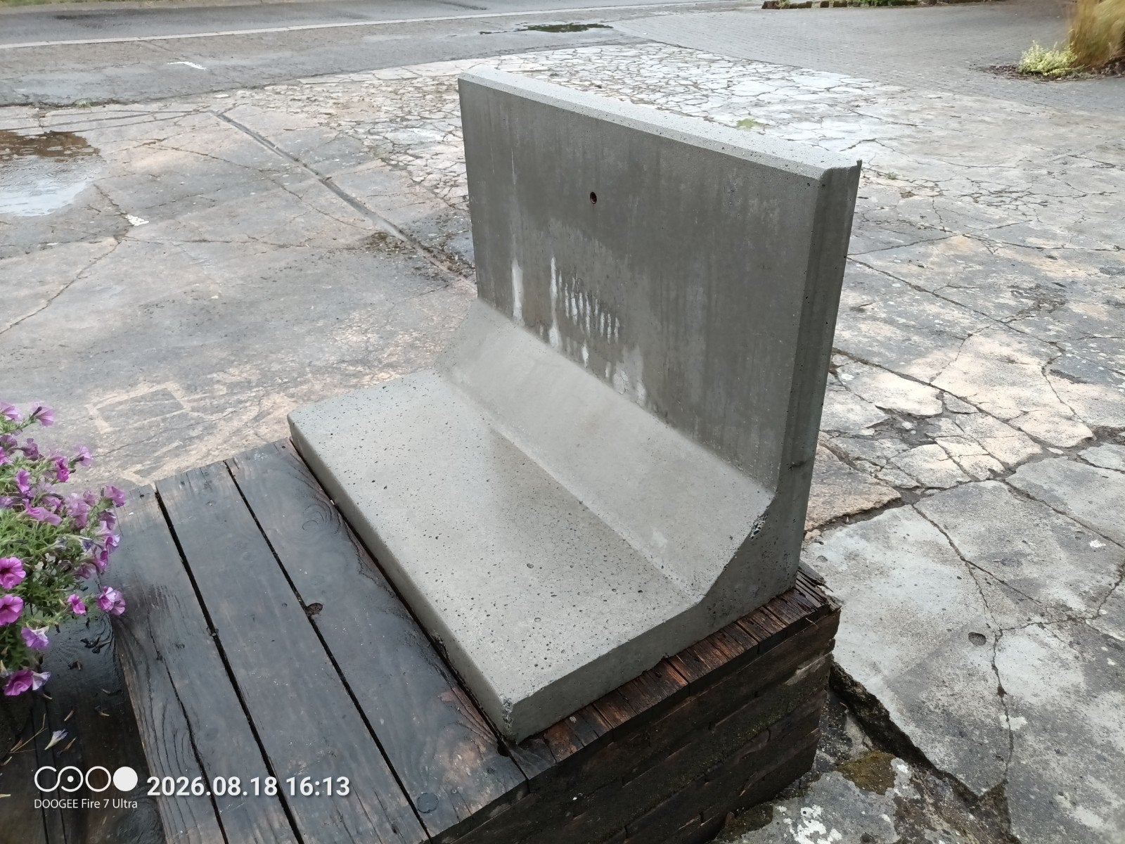 L en béton hauteur 75cm, Bricolage & Construction, Enlèvement
