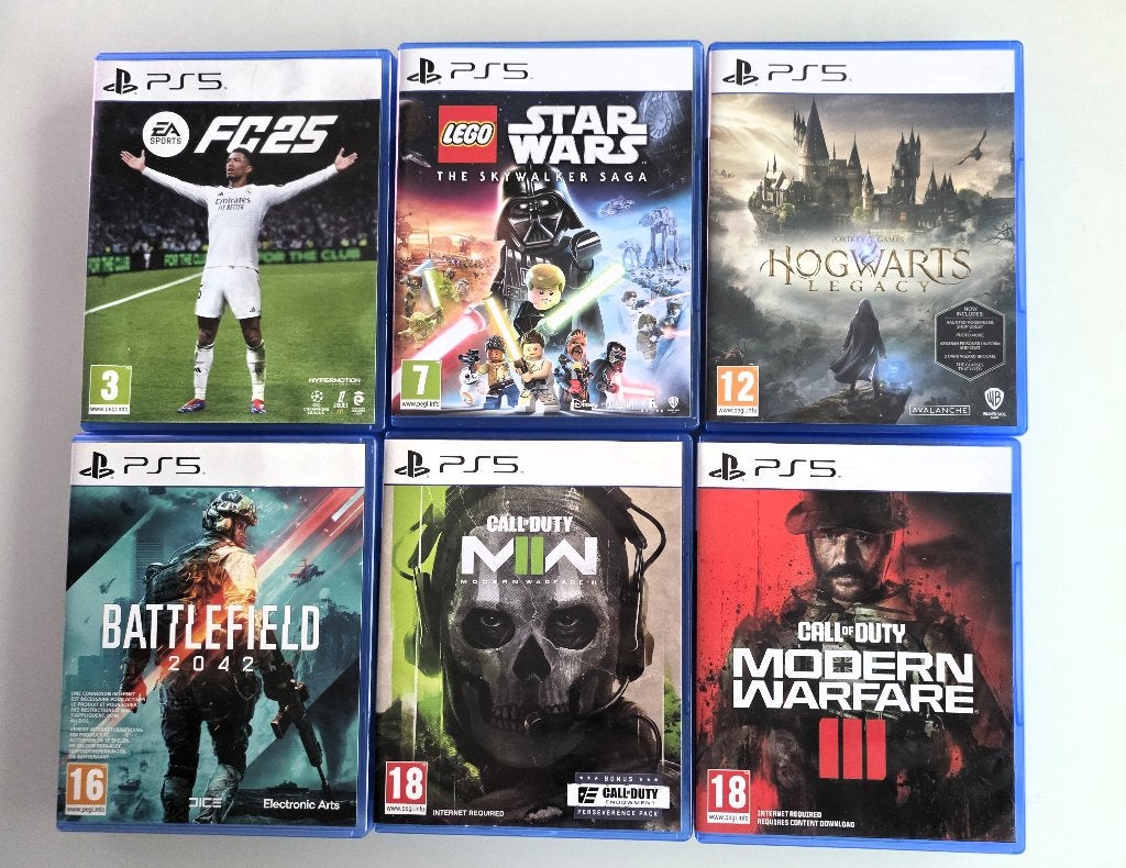 6 x Playstation 5 games, Games en Spelcomputers, Ophalen of Verzenden