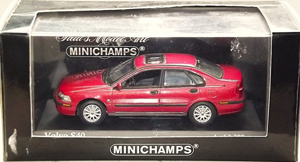Volvo S40 2000 - Echelle 1:43, Enlèvement ou Envoi, Comme neuf, Voiture, MiniChamps