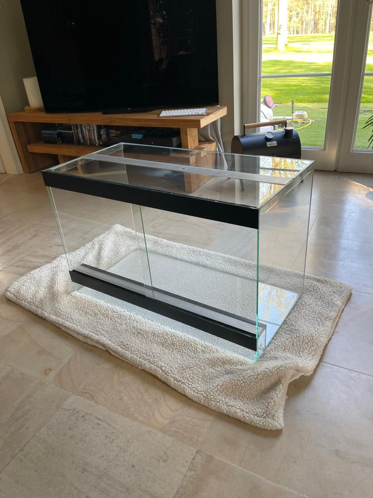 Terrarium en verre – 80x40x50 cm, Enlèvement, Utilisé